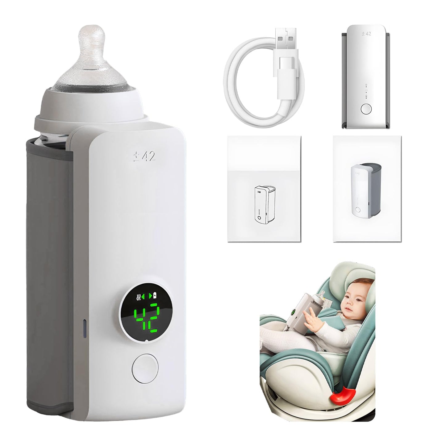 Babygemz™ - Portable Bottle Warmer